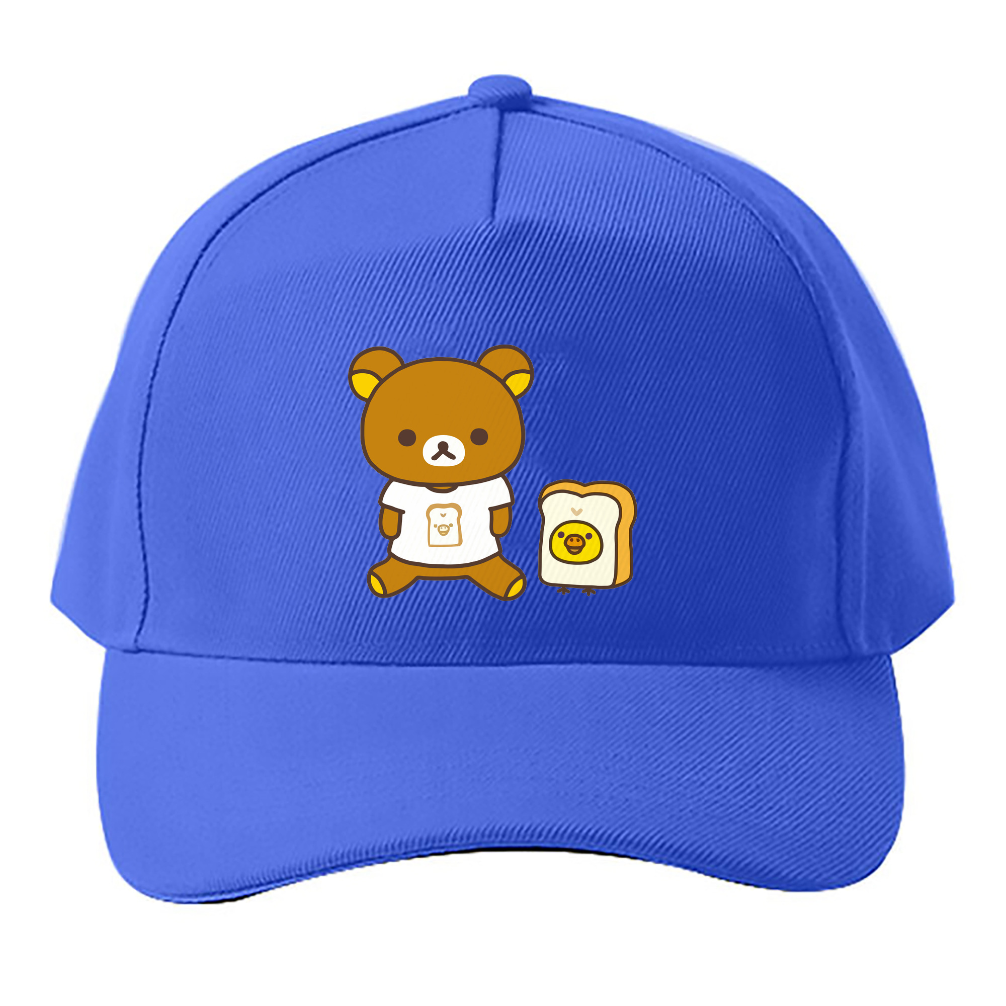（画像用） リラックマ リラックマ キイロイトリ Rilakkuma Korilakkuma Kiiroitori ベースボールキャップ 綿100％ 男女兼用 帽子 スポーツ